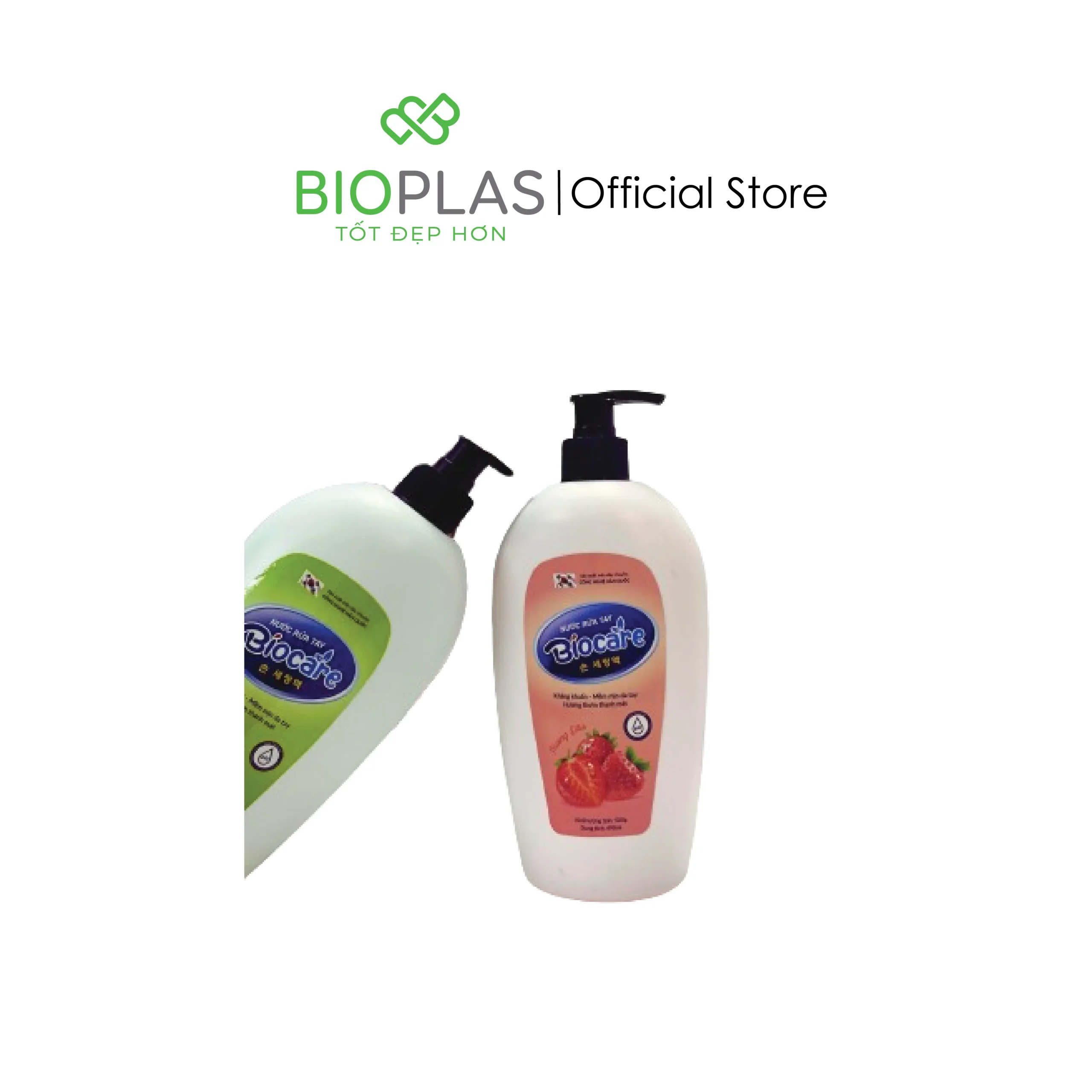 Nuoc rua tay duong am sinh hoc Biocare huong tao 500ml