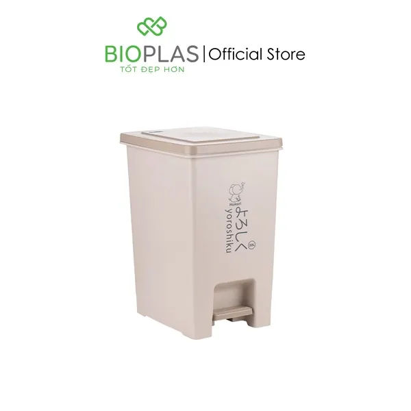 Thùng rác chữ nhật 10L (kèm lõi)
