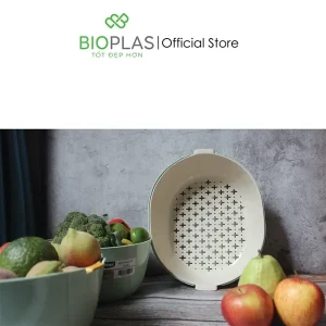 Bộ thau rổ oval Nhật