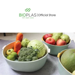 Bộ thau rổ oval Nhật