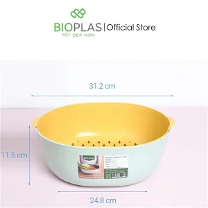 Bộ thau rổ oval Nhật