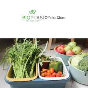 Bộ thau rổ chữ nhật