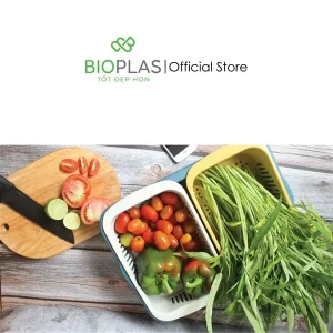 Bộ thau rổ chữ nhật