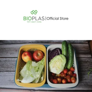 Bộ thau rổ chữ nhật