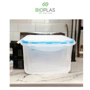 Bộ 3 hộp thực phẩm vuông Biohome