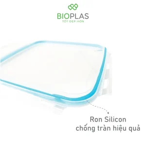Bộ 3 hộp thực phẩm vuông Biohome