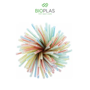 Ống hút thẳng kẻ sọc