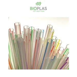 Ống hút thẳng kẻ sọc