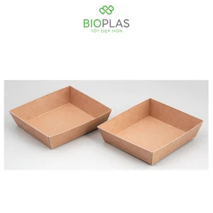 3RHOME-HỘP GIẤY VUÔNG NÂU 145*125