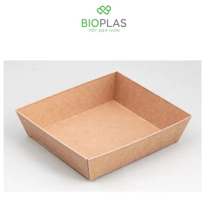 3RHOME-HỘP GIẤY VUÔNG NÂU 145*125