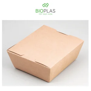 3RHOME-Hộp giấy nắp đậy 600ml (hộp xôi)