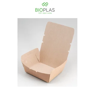 3RHOME-Hộp giấy nắp đậy 600ml (hộp xôi)