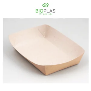 3RHOME-Khay giấy kraft 350ml