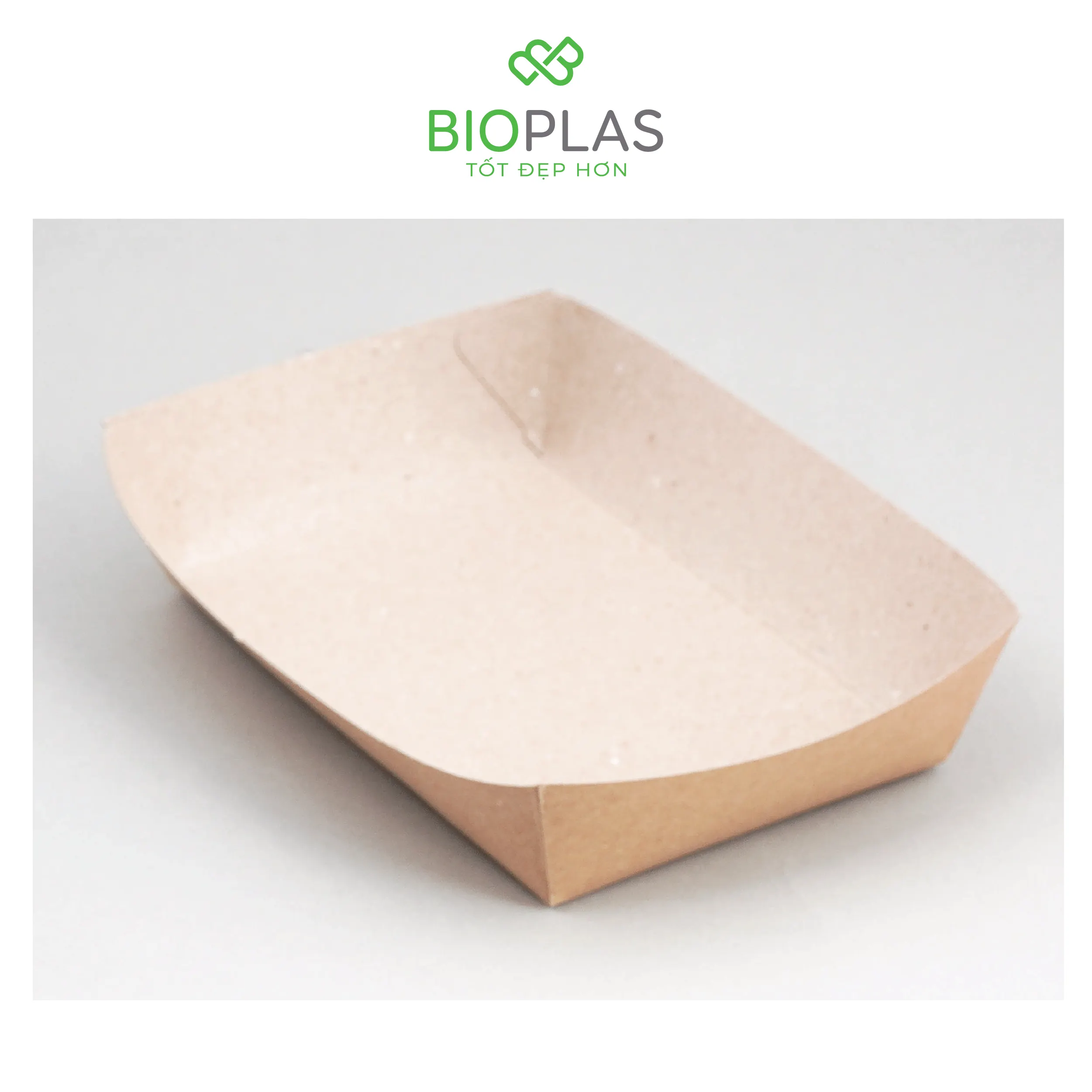 3RHOME-Khay giấy kraft 350ml