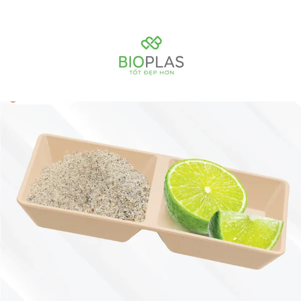 Biohome khay chấm vuông 2 ngăn