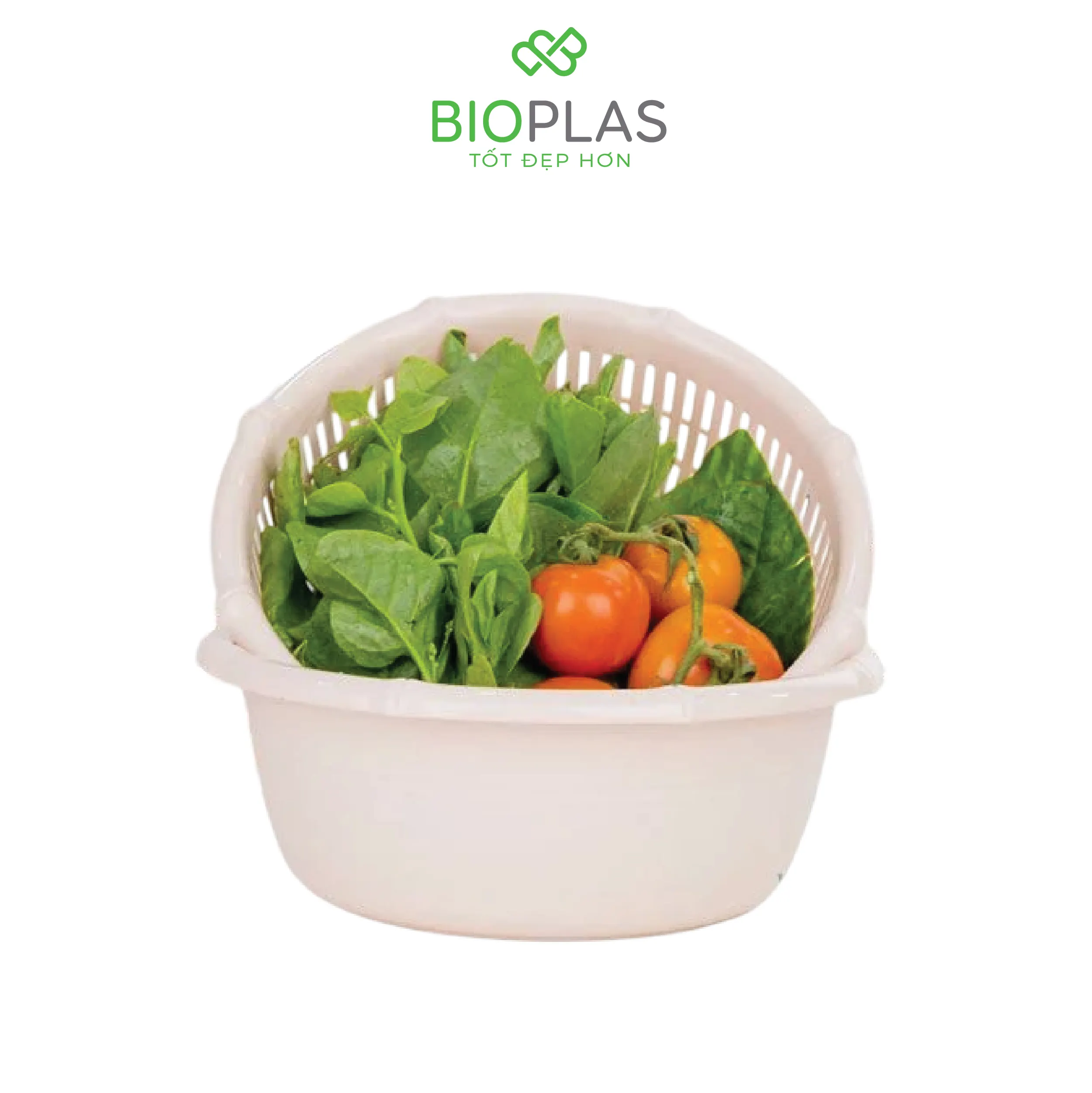 Bộ thau rổ trúc Biohome