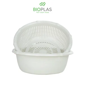 Bộ thau rổ trúc Biohome