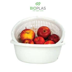 Bộ thau rổ trúc Biohome