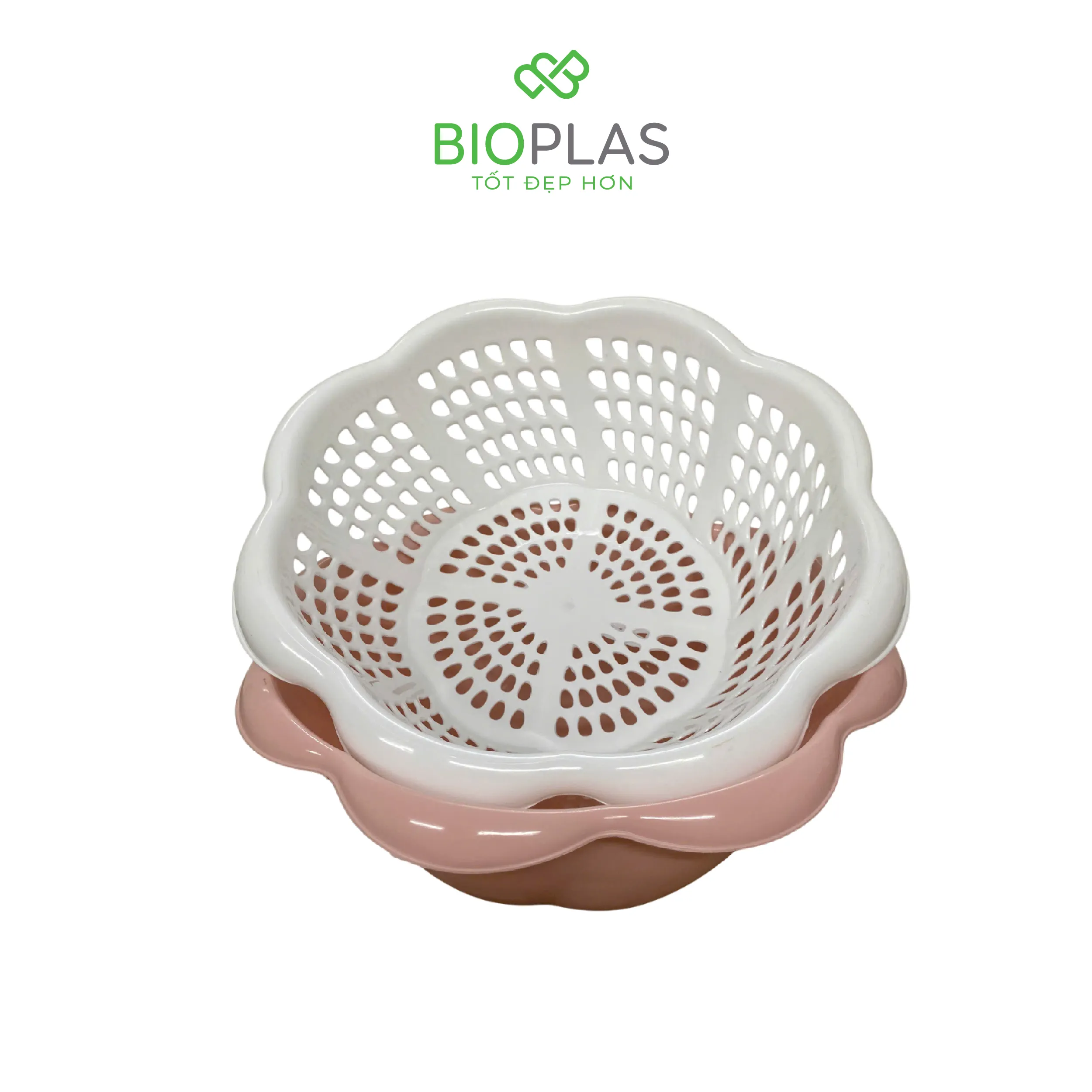 Bộ thau rổ tai bèo Biohome