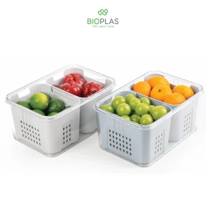 Hộp thực phẩm cao cấp 2 ngăn Biohome