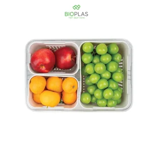Hộp thực phẩm cao cấp 3 ngăn biohome