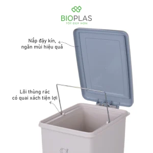 Thùng rác chữ nhật biohome