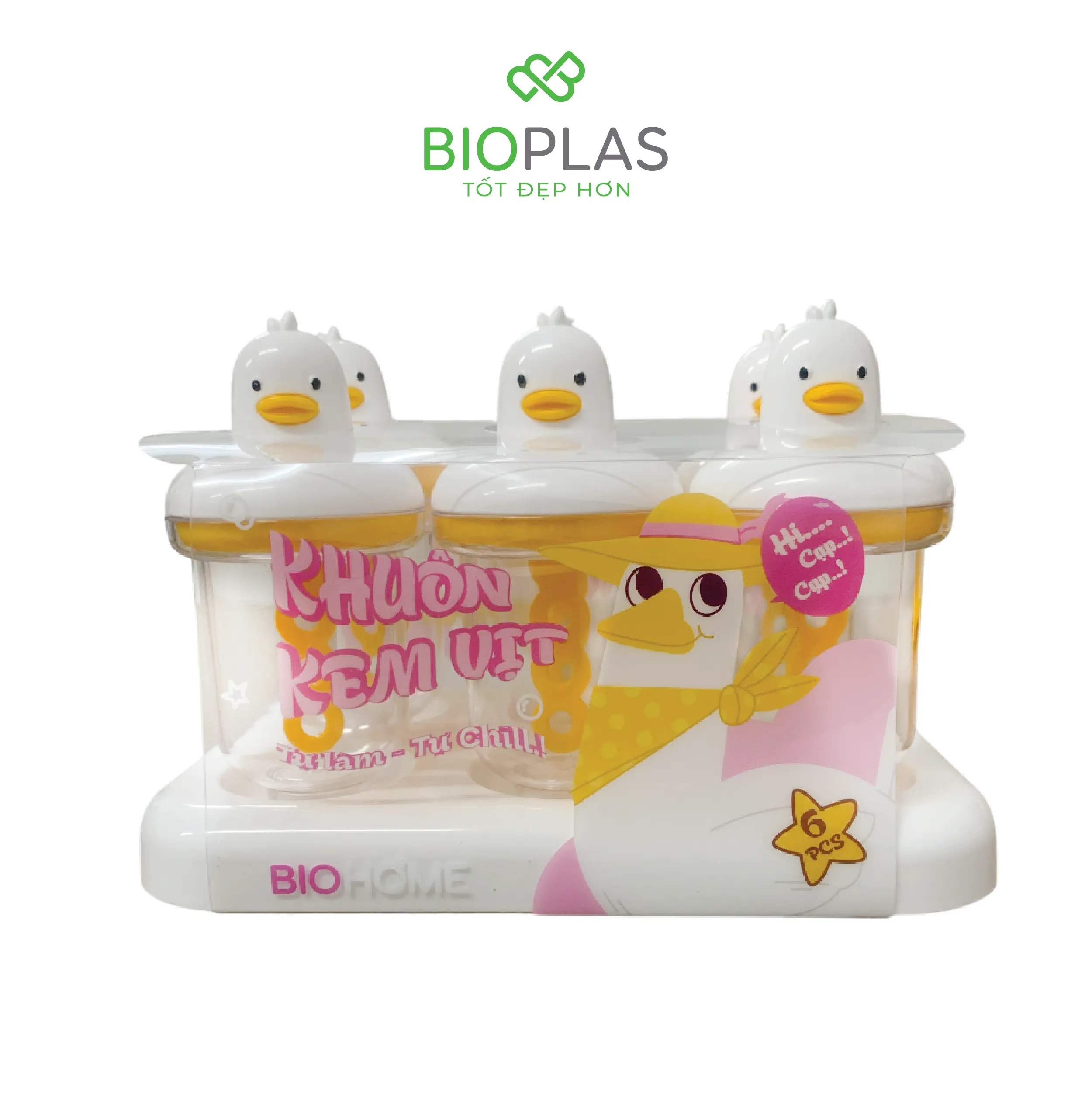 Khuôn kem vịt Biohome