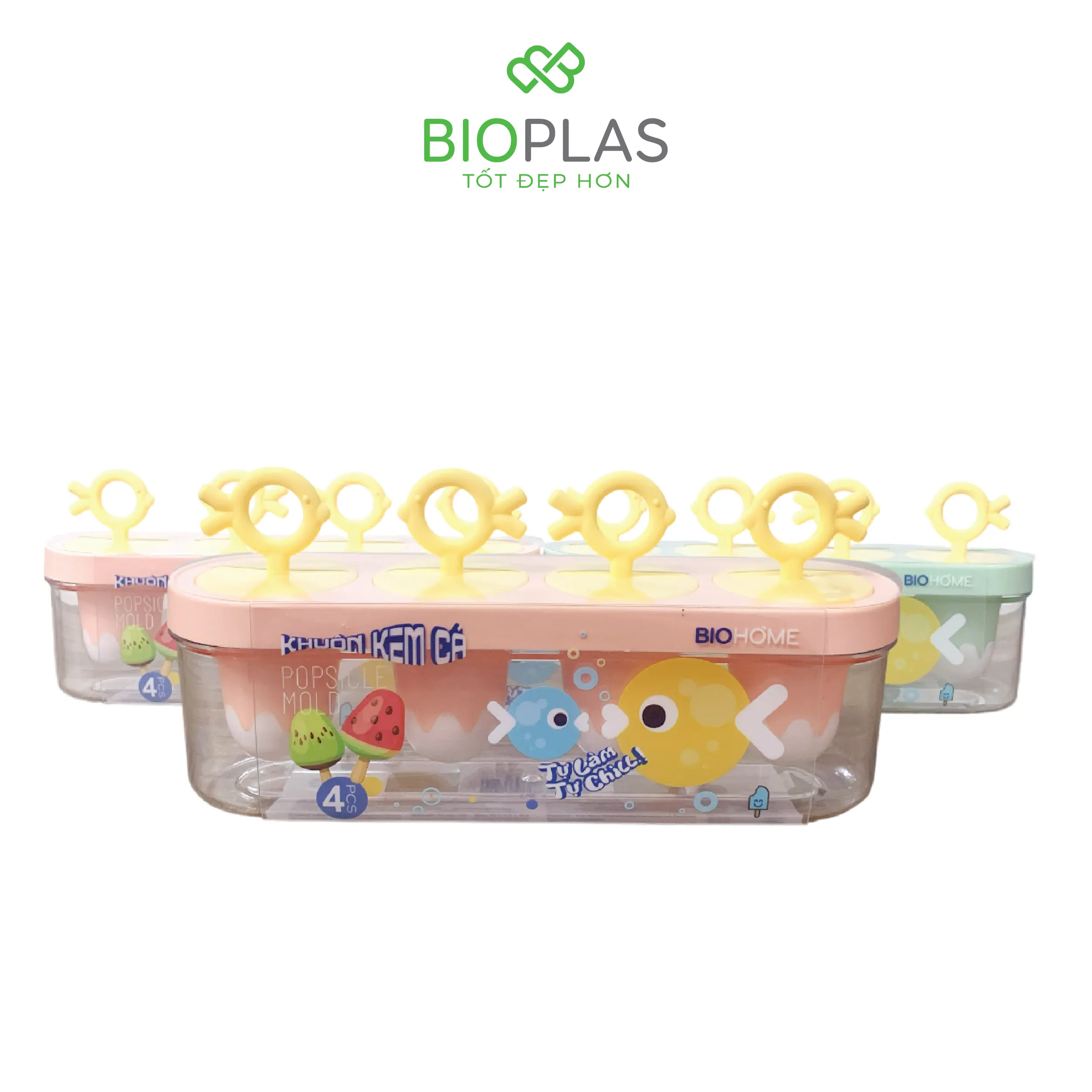 Khuôn kem cá Biohome