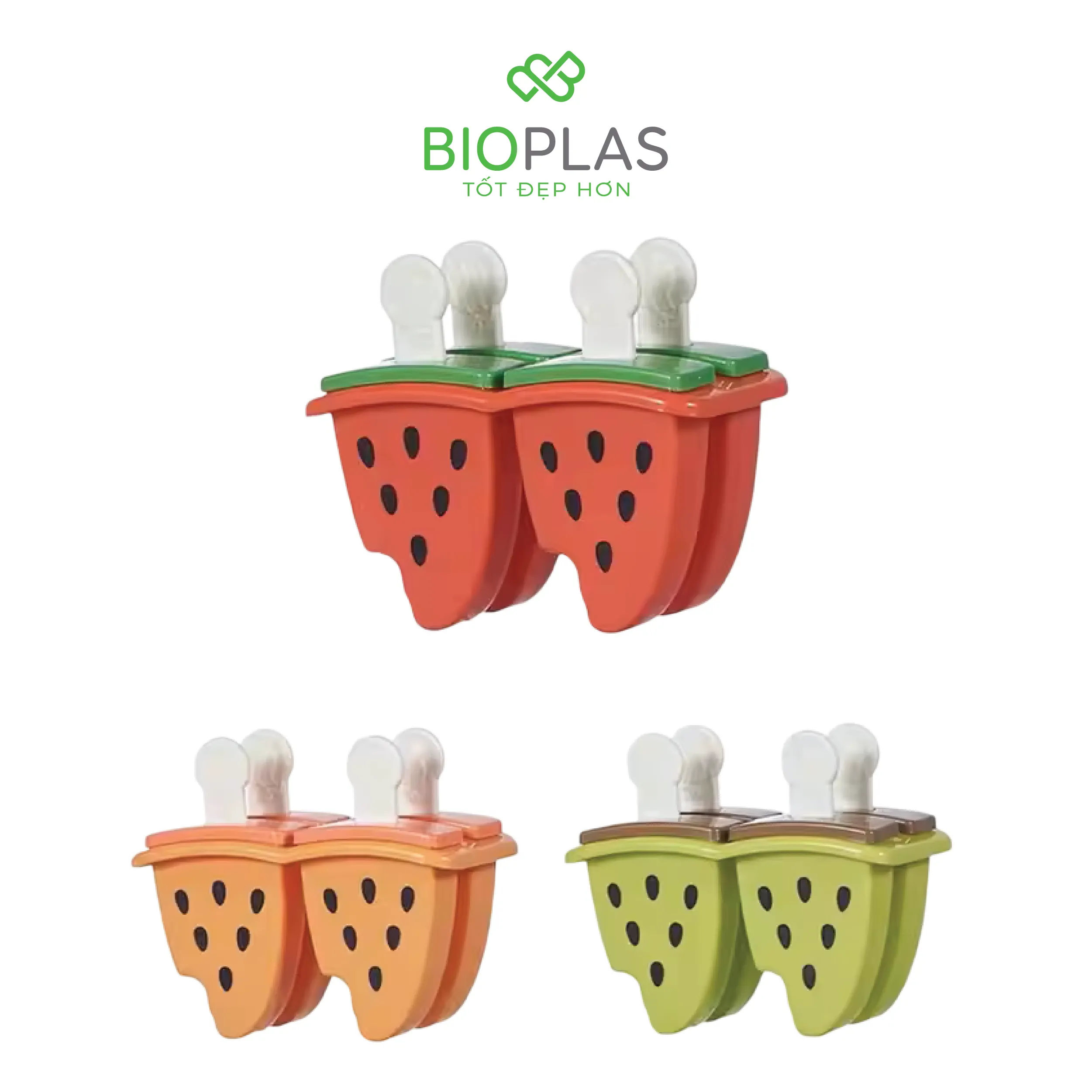 Khuôn kem dưa hấu Biohome