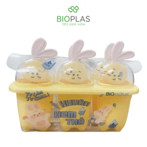 Khuôn kem thỏ Biohome