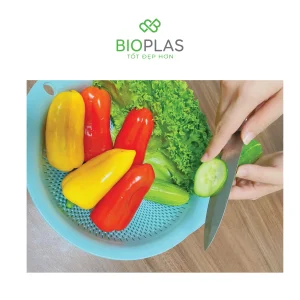 Bộ thau rổ Gạo Biohome