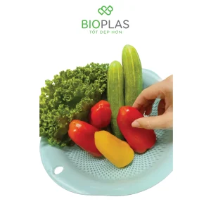 Bộ thau rổ Gạo Biohome